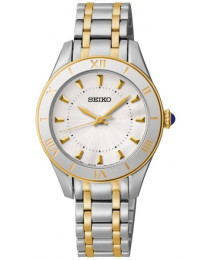 Reloj Seiko srz432p1 bicolor dorado mujer