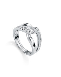 Viceroy anillo 71010a012-38 plata mujer