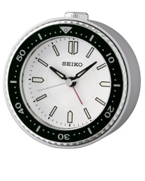 Reloj Seiko despertador qhe184j blanco