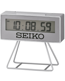 Reloj Seiko despertador qhl087s gris digital