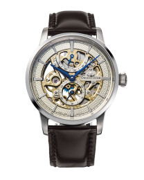 Reloj Orient Star re-az0004s skeleton champagne