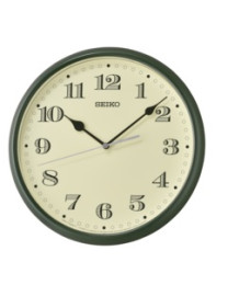 Reloj Seiko pared qxa796m redondo amarillo