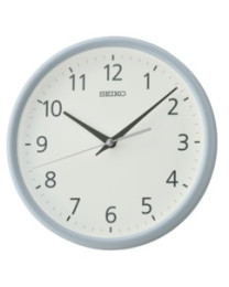 Reloj Seiko pared qxa804l redondo azul blanco