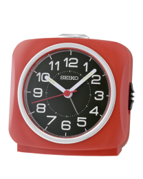  Seiko reloj despertador rojo qhe194r