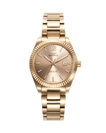 Reloj Sandoz 81384-25 swiss made dorado mujer