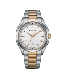 Citizen aw1756-89a reloj acero bicolor hombre