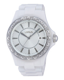 Reloj Lorus RH969EX9 blanco piedras mujer