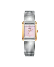 Reloj Citizen EW5596-66X mujer cuadrado bicolor