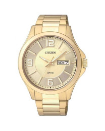 Reloj Citizen BF2003-50P dorado cuarzo hombre
