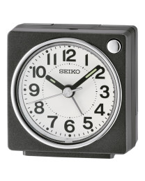 Reloj Seiko despertador QHE196K cuadrado rojo