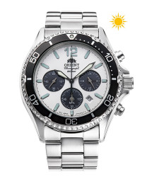 Reloj Orient RA-TX0203S10B crono panda solar