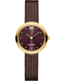 Reloj Danish Design IV74Q1210 mujer bicolor marron 28 mm