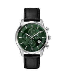 Reloj Bulova 96B413 crono verde hombre