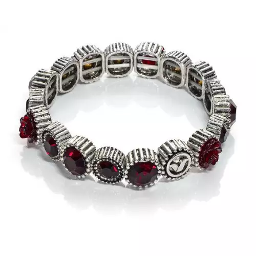 Viceroy fashion pulsera 3044p01019 mujer piedras rojas