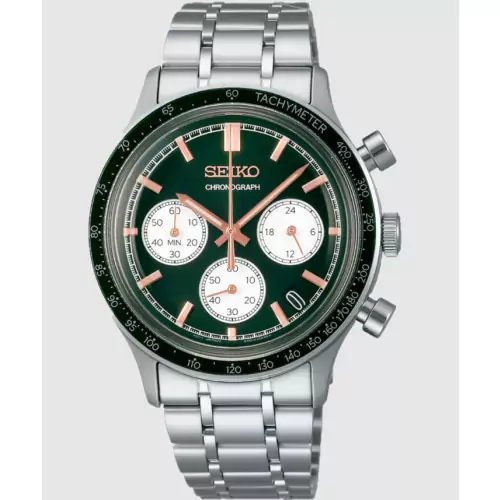 SSB481P1 Neo Sports Cronógrafo esfera verde 40 mm