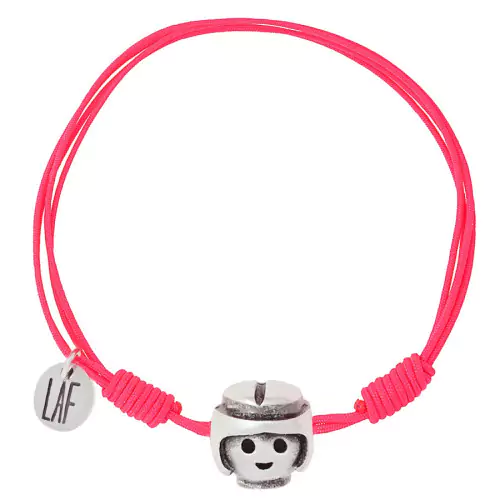 Pulsera joyas playmobil click rosa CP00057 playa