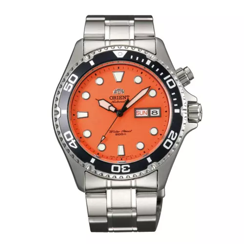 Reloj Orient Mako naranja faa02006m9