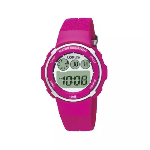Reloj Lorus r2377dx9 digital rosa