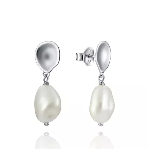 Viceroy pendientes 61000e100-68 plata y perlas mujer