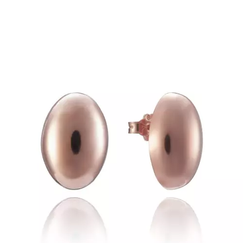 Viceroy pendientes ovalados chapado rosa 1312e100-07 plata mujer