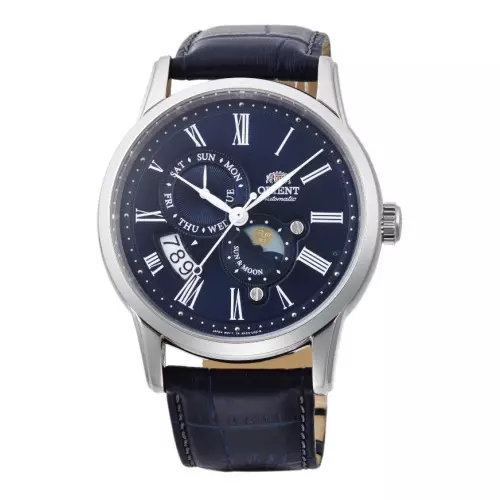 Reloj Orient sol y luna ra-ak0011d10b automático