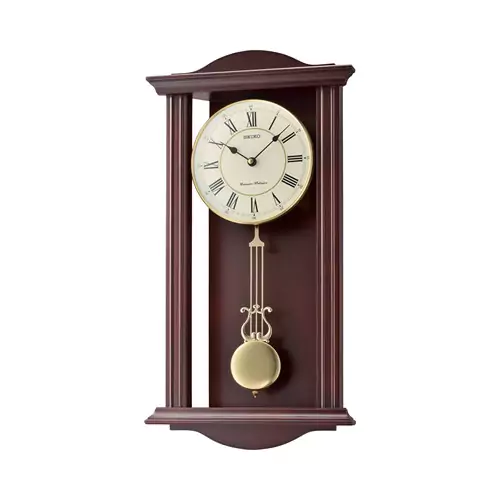 Reloj Seiko pared qxh072b pendulo madera carrillón