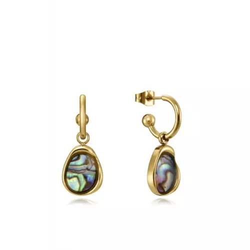 Viceroy pendientes criolla 15074e01012 concha abalone mujer