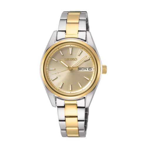 Reloj Seiko sur354p1 mujer bicolor zafiro