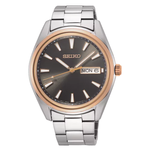 Reloj Seiko sur344p1 hombre bicolor zafiro