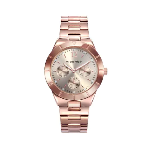 Reloj Viceroy 401090-35 mujer multifunción ecero rosa