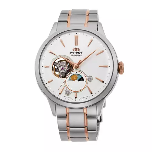 Reloj Orient automático ra-as0101s10b sol luna hombre