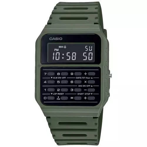 Reloj Casio calculadora ca-53wf-3bef verde unisex