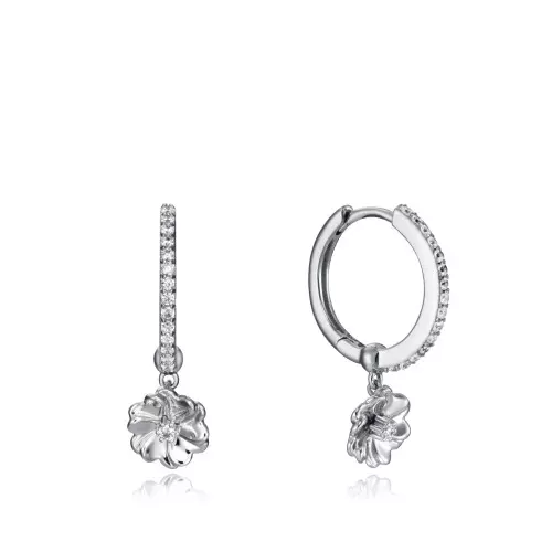 Viceroy pendientes 85021e000-38 plata criolla flor mujer