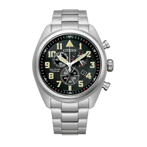 Reloj Citizen AT2480-81E titanio crono hombre