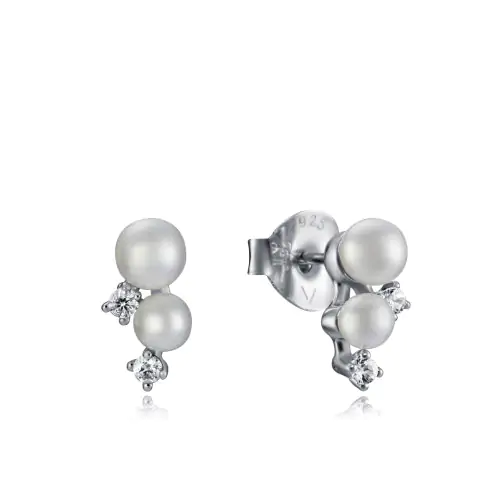 Viceroy pendientes 5109e000-68 perlas circonitas mujer