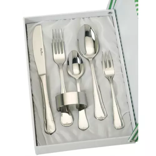 Set cuchara cuchillo tenedor servilletero cubiertos cadete infantil