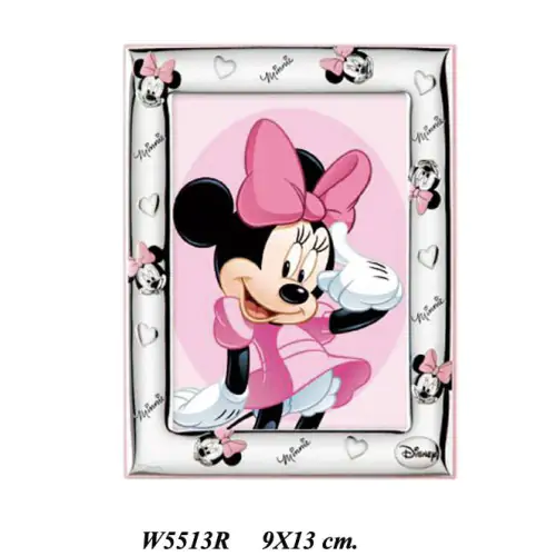 Marco de plata infantil Disney Minnie 9x13
