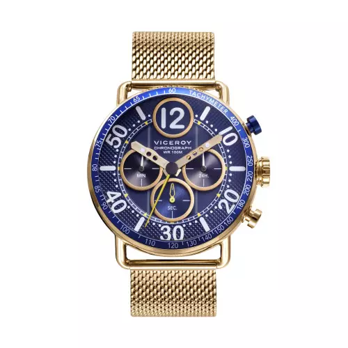 Reloj Viceroy 46817-34 crono dorado hombre