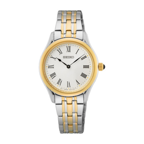 Reloj Seiko swr070p1 mujer bicolor zafiro Relojería Joyería