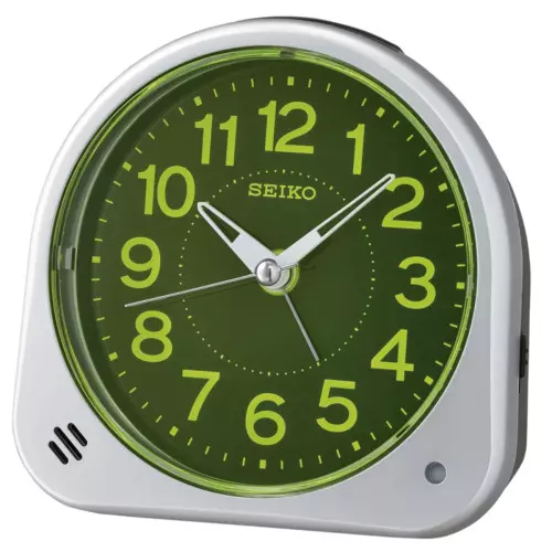 Reloj Seiko despertador qhe188s verde