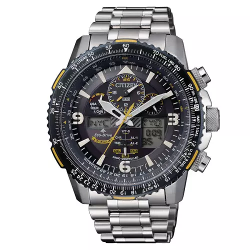 Reloj Citizen jy8078-52l blue angels radiocontrolado hombre