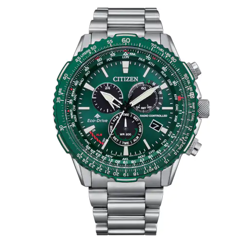 cb5004-59w reloj Citizen radiocontrolado verde