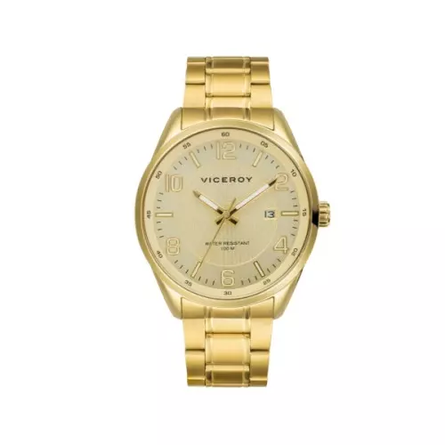 Reloj Viceroy 401015-95 acero dorado hombre