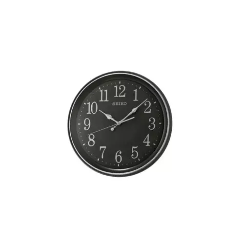 Reloj Seiko pared qxa798k redondo negro