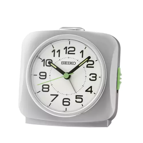 Reloj Seiko despertador qhe194s gris