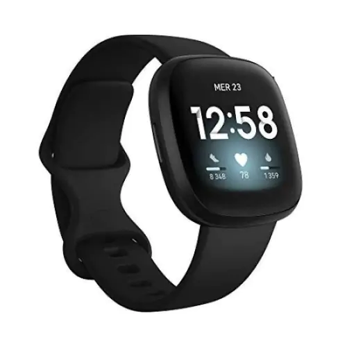 Fitbit versa 3 negro smartwatch