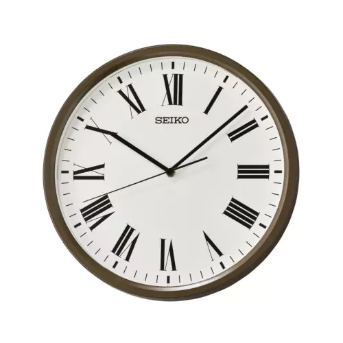 Reloj Seiko pared qha009b numeros romanos redondo