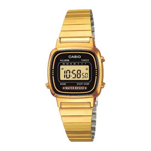 Reloj Casio retro la670wega-1ef dorado