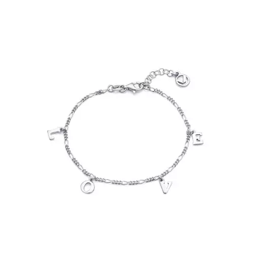 Viceroy pulsera 1335p000-08 love plata mujer