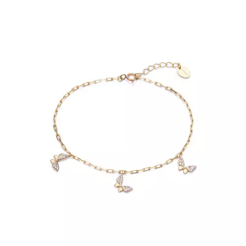 Viceroy pulsera 13086p100-30 plata mariposas mujer